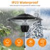 1500W Outdoor Hanging Patio Heater Ultra-Quiet Electric Heating Lamp Ip23 Waterproof 2 Heating Levels Overheating Protection Ceiling Mounted Outdoor H