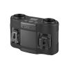 16000Mah 4 In 1 Dual-Turbine Waist Clip Fan Wearable Personal Fan Hands-Free With 5 Speeds Lcd Display Lanyard Double As Power Bank For Jobsites Campi