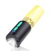 4 In 1 Rechargeable Camping String Light Ip44 Waterproof Camping Lantern With 33Ft String Light 7 Light Modes Emergency Power Bank Carry Bag For Indoo