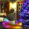 4Pcs Landscape Lights Color Changing Landscape Spotlight Ip65 Waterproof Rgbw Led Colorful Stake Light With Remote Control 16 Color 4 Dynamic Light Mo