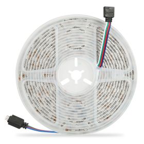 Led Strip Lights, Waterproof 16.4Ft 300 Leds Smd5050 Rgb Color Changing Wifi Smart Led Light Strip Work With Alexa Google Assistant Sync With Music Ap