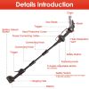 2-In-1 Cordless Pole Saw & Mini Chainsaw Electric Mini Chainsaw Length Adjustable Cordless Chain Saw With 2Pcs 3000Mah Batteries 4In/6In Chains For Tr