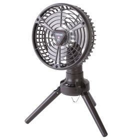 10400Mah Portable Camping Fan With Led Light Rechargeable Tripod Tent Hanging Fan Lantern Portable Foldable Oscillating Table Fan With 3 Brightness 4