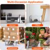2Pcs Humane Rat Trap Catch And Release Live Mouse Cage Traps With Automatic Continuous Cycle Trapping For Chipmunk Rodent Mouse Small Animals