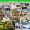 2Pcs Foldable Rat Trap Cage Humane Live Rodent Trap Cage Galvanized Iron Mice Mouse Control Bait Catch With Detachable L Shaped Rod For Kitchen Garden