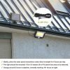 Solar Powered Wall Lights Outdoor 100 Led Beads Motion Sensor Lamp Ip65 Waterproof Dusk To Dawn Sensor Light For Front Door Deck