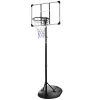 Portable Basketball Hoop,Outdoor Basketball Hoop Adjustable Height 7.5ft 9.2ft