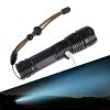 Portable USB Rechargeable LED Flashlight for Outdoor Camping Hiking