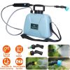 5L/1.3Gallon Electric Plant Sprayer Telescopic Rechargeable Garden Sprayer Automatic Handheld Sprayer with 3 Spray Spouts Shoulder Strap for Cleaning