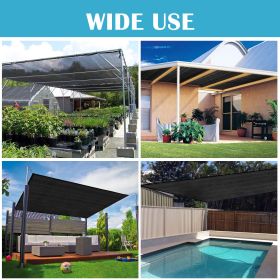 8ft*10ft Reinforcement magic tool, finished product of sunshade net with nail fastening, fixed in one second, resistant to strong wind