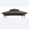 Canopy ONLY!!!--8x5Ft Grill Gazebo Replacement Canopy; Double Tiered BBQ Tent Roof Top Cover