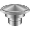 Chimney Cap, 6 inch, 304 Stainless Steel Round Roof Rain Cap, 11.81-inch Increased Caps, All Weather & Reinforced Screws & Easy Installation