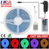 Led Strip Lights 16.4Ft 150 Leds Rgb Color Changing Lamp Ip65 Waterproof 5050 Led Dimmable Led Decorative Lights Diy Strip Lights W/ Ir Remote