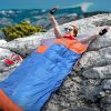 2 People Sleeping Bag For Adult Kids Lightweight Water Resistant Camping Cotton Liner Cold Warm Weather Indoor Outdoor Use 3 Season With Sack For Spri