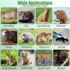 31X12X11” Heavy Duty Folding Live Animal Trap Cage Humane Easy To Catch And Release Trap For Stray Cats Raccoons Squirrel Skunk Groundhog Armadillo Ra