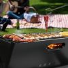 Portable Bbq Barbecue Grill Foldable Charcoal Grill Camping Garden Outdoor Travel