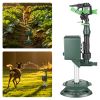 Solar Powered Motion Sensor Animal Repellent Sprinkler With Flashing Light Outdoor Animal Deterrent For Cats Dogs Squirrels Birds Raccons Deer And Mor