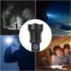 Led Tactical Flashlights 30000Lm Usb Rechargeable Flashlight Water-Resistant Zoomable Led Torch W/ 3 Modes Sos 3200Mah Battery Handheld Flashlights Fo