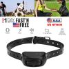 Dog Bark Collar Ip67 Waterproof Rechargeable Dog Training Receiver Shock Collar Receiver With Beep Vibration Shock 9 Levels 1640Ft Remote Range
