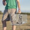 31X12X11” Heavy Duty Folding Live Animal Trap Cage Humane Easy To Catch And Release Trap For Stray Cats Raccoons Squirrel Skunk Groundhog Armadillo Ra