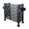 4*2 FT Air Conditioner Fence for Outdoor Units,Metal Privacy Fence Cover, Perfect to Conceal Air Conditioning Units (W540133740)