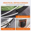4 Person Pop Up Tent for Camping, Waterproof Instant Family Tent with Front Awning, Automatic Tent Throw Pop Up Instant Flip Pop Tent for Camping