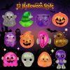 12 Pack Halloween Squishy Toys Stress Balls Sensory Toys for Kids Halloween Party Favors Halloween Treat Bags Gifts Stress Relief