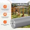 Hardware Cloth 1/2 inch 48 inch x 100 ft 19 Gauge Chicken Wire Fence, Hot-Dip Galvanized After Welding Metal Wire Mesh Roll