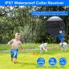 Electric Dog Training Collar Rechargeable Receiver Beep Shock For Small Medium Large Dogs