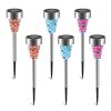 6Packs Solar Garden Lights Outdoor Solar Pathway Lights Ip44 Water-Resistant Landscape Lights 8Hrs Lawn Lamps For Yard Driveway Walkway