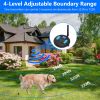 Electric Dog Training Collar Rechargeable Receiver Beep Shock For Small Medium Large Dogs