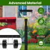 60.63In Adjustable Garden Hoe Handheld Stirrup Hula Hoe Scuffle Loop Hoe Gardening Weeder Cultivator Weeding Rake For Weeding/Loosening Soil