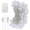 32.8Feet Globe String Lights 100 Ball Led Fairy Lamps Ip44 Waterproof Decorative Lights With 8 Lighting Modes For Garden Lawn Patio