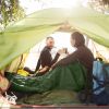 Camping Sleeping Bags For Adults Teens Moisture-Proof Hiking Sleep Bag With Carry Bag 32-50℉ For Spring Autumn Winter Seasons