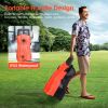 Electric High Pressure Washer 1740Psi Max 2.6Gpm Powerful Car Washer Pressure Cleaner With Adjustable Spray Nozzle Soap Dispenser Ipx5 Waterproof For