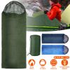Camping Sleeping Bags For Adults Teens Moisture-Proof Hiking Sleep Bag With Carry Bag 32-50℉ For Spring Autumn Winter Seasons