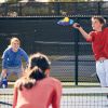 Pickleball Set 2 Fiberglass Paddles 4 Outdoor Indoor Balls Portable Carry Bag 2 Cooling Towel Lightweight Ergonomic Grip For Beginners Pros