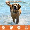 990Ft Range Dog Wireless Fence Remote Training Collar Ipx6 Waterproof Receiver With 0-9 Levels Beep Vibration Shock Mode 4 Channels Rechargeable Trans