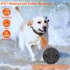 Ipx7 Waterproof Dog Training Collar With Remote Rechargeable Electronic Shock Collar For Dogs Beep Vibration Shock For Small Medium Large Dogs