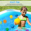 Inflatable Swimming Pools Family Swim Play Center Pool Blow Up Kiddie Pool For Family Inflatable Lounge Pool For Kids Baby Adult Inflatable Water Ball