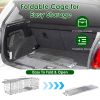2Pcs 24X7.48X8.27In Folding Humane Live Animal Trap Cages Easy To Catch And Release Foldable Cat Trap Galvanized Steel For Small Cats Squirrels Rabbit