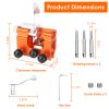 Chainsaw Chain Sharpening Jig Universal Chainsaw Sharpener Kit Hand Crank Chain Sharpener For Electric Saw For Lumberjack Garden Worker