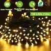 12M 100 Leds Solar String Fairy Lights Outdoor String Lamps Garden Xmas Decor Lamp