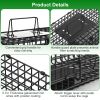 26In Single Door Live Animal Cage Trap For Animals Under 5Lbs Easy To Setup Humane Galvanized Iron Trap Cage For Small Cats Rabbits Squirrels Moles Ch