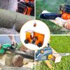 Chainsaw Chain Sharpening Jig Universal Chainsaw Sharpener Kit Hand Crank Chain Sharpener For Electric Saw For Lumberjack Garden Worker
