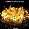 3M 300 Leds String Curtain Light Ip44 String Fairy Lights Party Xmas Decor Lamps W/ Remote