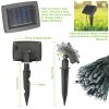 12M 100 Leds Solar String Fairy Lights Outdoor String Lamps Garden Xmas Decor Lamp