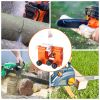 Chainsaw Chain Sharpening Jig Universal Chainsaw Sharpener Kit Hand Crank Chain Sharpener For Electric Saw For Lumberjack Garden Worker