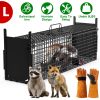 40In 2 Door Live Animal Cage Trap For Animals Under 18Lbs Easy To Setup Humane Galvanized Iron Trap Cage For Raccoons Armadillos Foxes Opossums Muskra