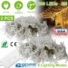 3M 300 Leds String Curtain Light Ip44 String Fairy Lights Party Xmas Decor Lamps W/ Remote